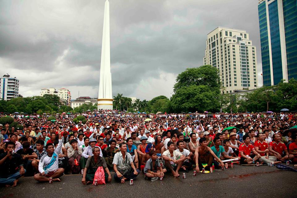 Bóng đá cũng là môn thể thao số 1 tại Myanmar