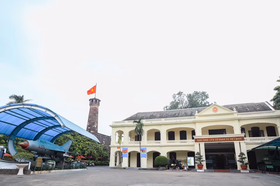Bảo tàng Lịch sử Quân sự Việt Nam tại số 28A Điện Biên Phủ (Ba Đình, Hà Nội) là một trong 6 bảo tàng quốc gia và là bảo tàng đầu hệ của hệ thống bảo tàng quân đội. (Ảnh: Hoài Nam/Vietnam+)