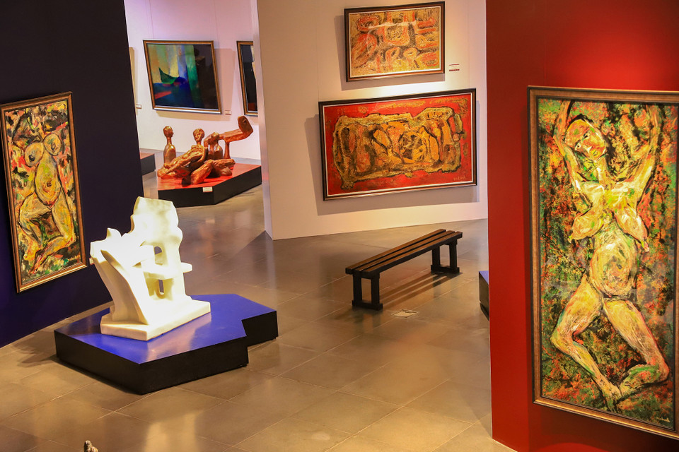 Phần trưng bày thường xuyên của Bảo tàng có 7 chủ đề và 33 tiểu chủ đề gồm: Chủ đề 1: Thiên nhiên; Chủ đề 2: Hành trình đến Thăng Long; Chủ đề 3: Thăng Long; Chủ đề 4: Hà Nội thế kỷ XIX-XX; Chủ đề 5: Kháng chiến; Chủ đề 6: Xây dựng Chủ nghĩa Xã hội; Chủ đề 7: Trên đường đổi mới. (Ảnh: Hoài Nam/Vietnam+)