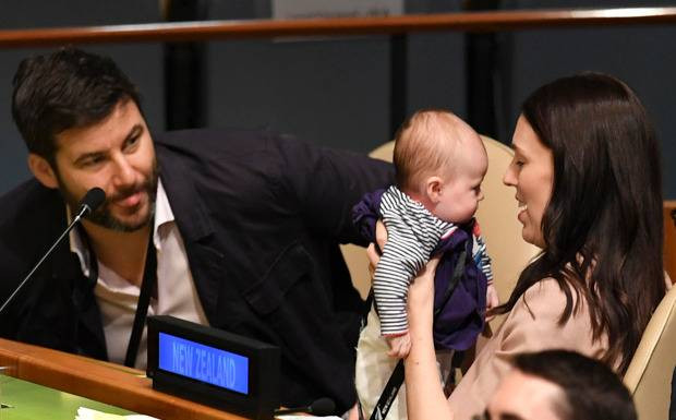 Đứa trẻ 3 tháng tuổi tỏ ra rất ngoan, không hề quấy khóc (Nguồn: AFP)