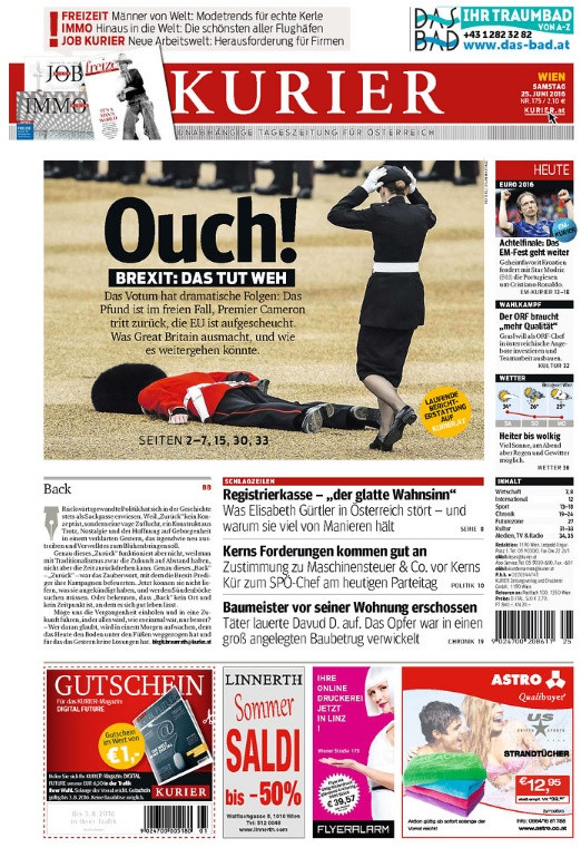 Tờ Kurier của Áo.