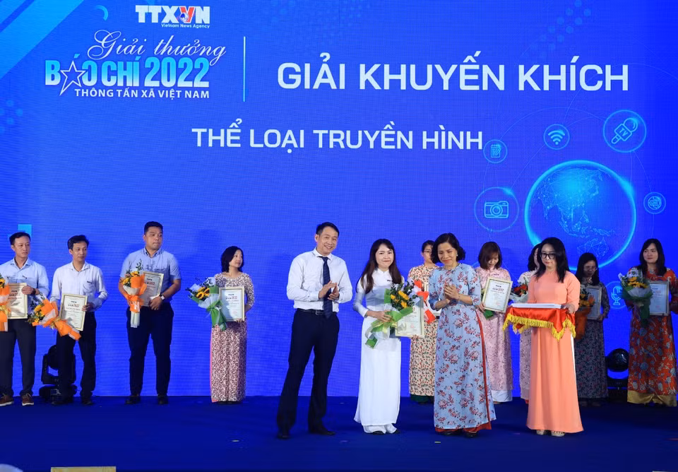 Giải Khuyến khích cũng nhận được sự quan tâm lớn. (Ảnh: Hoài Nam/Vietnam+)