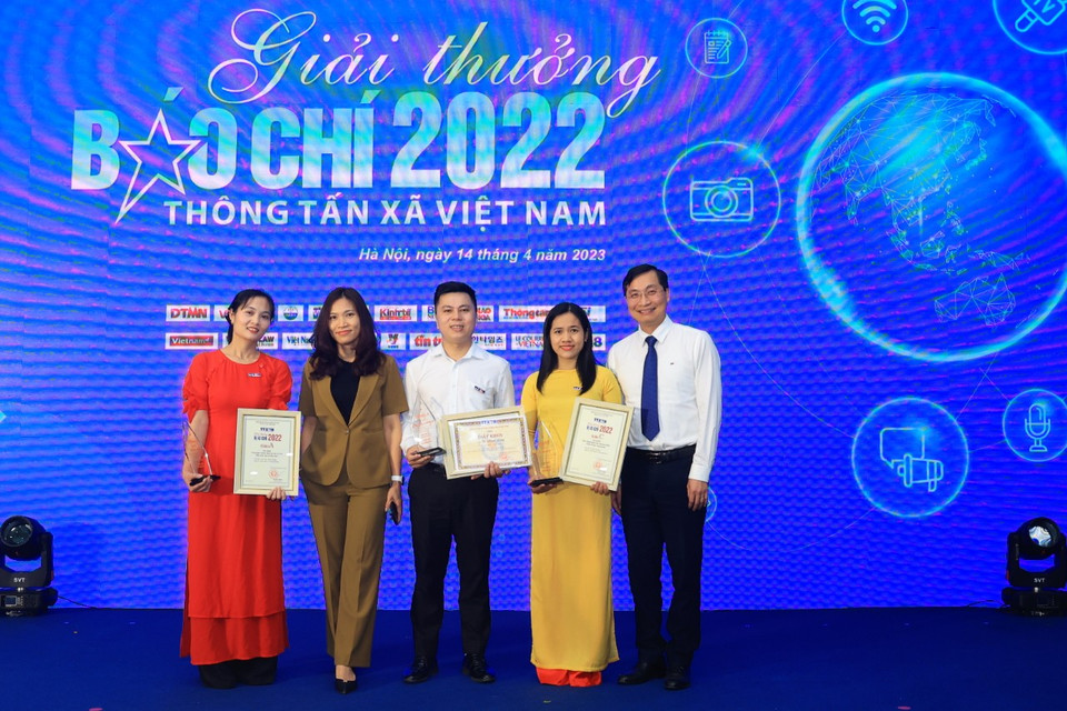 Các sản phẩm dự thi cho thấy các đơn vị trong toàn ngành đã phát huy được vai trò, thế mạnh đặc trưng của cơ quan thông tấn quốc gia. (Ảnh: Hoài Nam/Vietnam+)