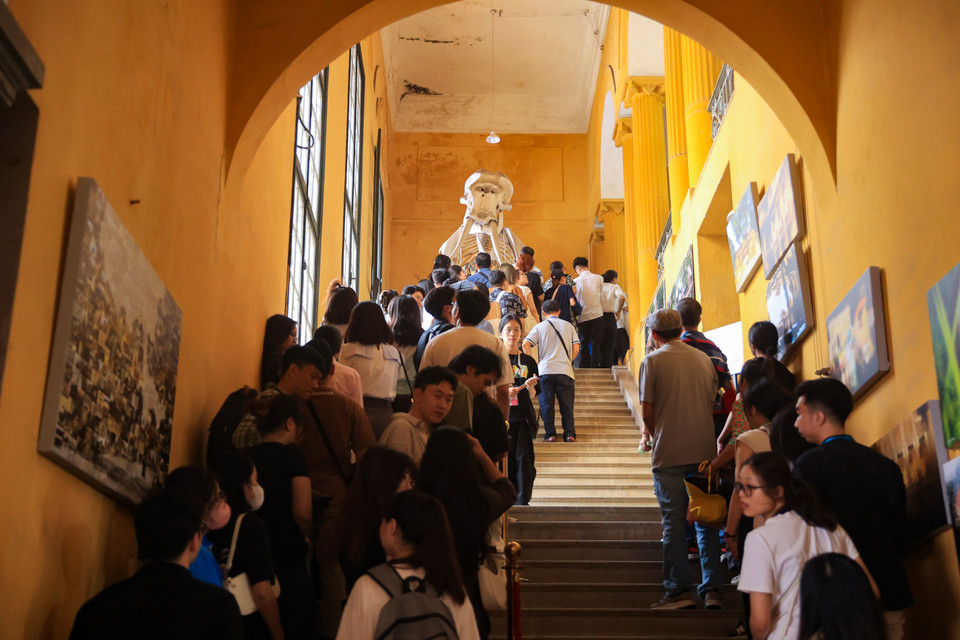 Bảo tàng Sinh học được thành lập năm 1926 là bảo tàng sinh học đầu tiên của Đông Dương, đến nay vẫn còn được bảo quản nguyên vẹn. (Ảnh: Hoài Nam/Vietnam+)