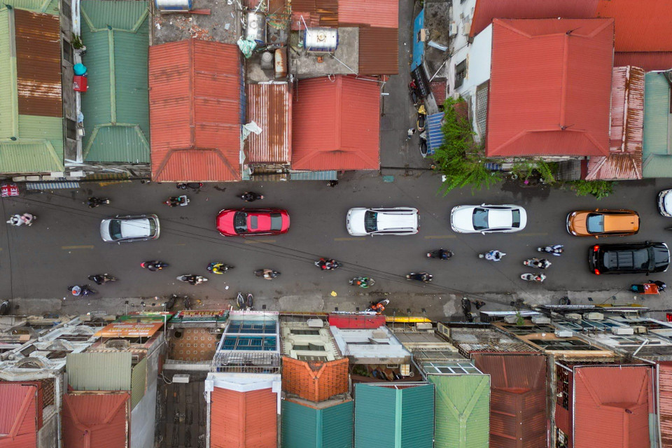 Theo đó, đoạn đường từ điểm số 162 Nguyễn Tuân đến điểm giao với Nguyễn Trãi sẽ được cải tạo, mở rộng trong năm tới. (Ảnh: Hoài Nam/Vietnam+)