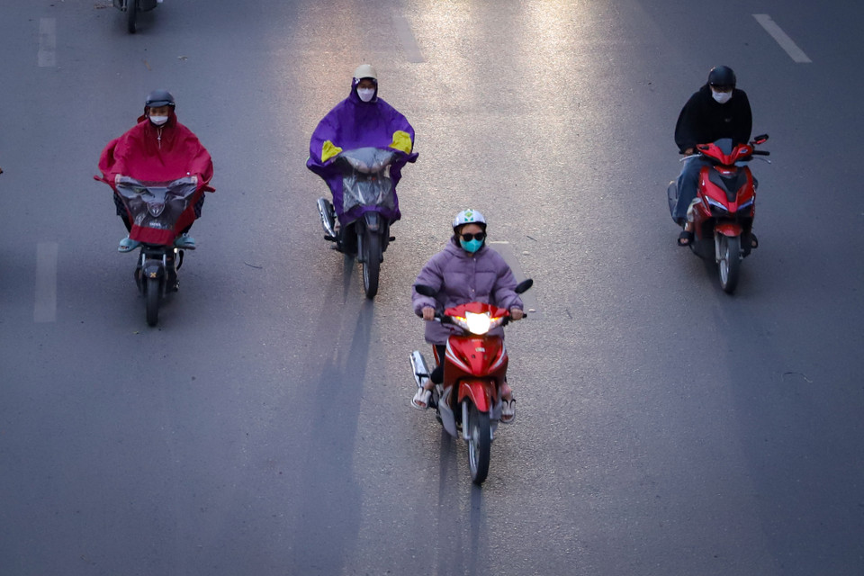 Nhiệt độ thấp nhất về đêm và sáng sớm ở trung du, đồng bằng Bắc Bộ và Bắc Trung Bộ phổ biến từ 11-14 độ C. (Ảnh: Hoài Nam/Vietnam+)