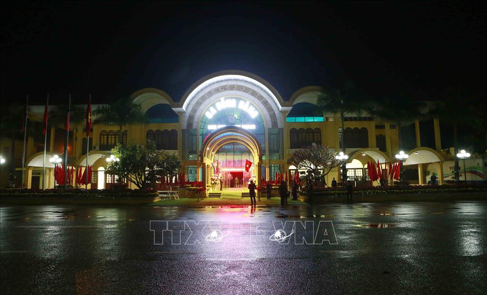 Hình ảnh bên ngoài ga Đồng Đăng