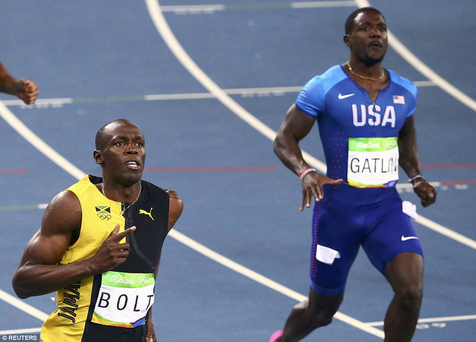  Ở Olympic lần này, Bolt tiếp tục đặt mục tiêu giành HCV ở các cự li 200m và 4x100m như ở Bắc Kinh 2008 và London 2012.(Nguồn: AP)