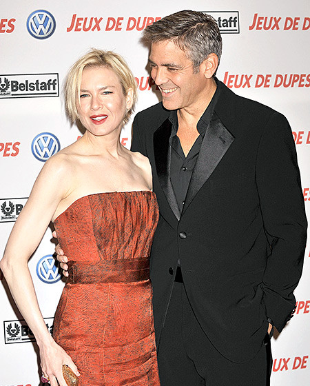Goerge Clooney và Renee Zellweger