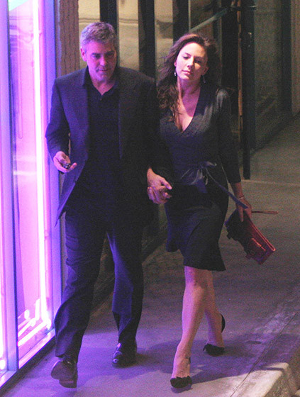 Goerge Clooney và Krista Allen