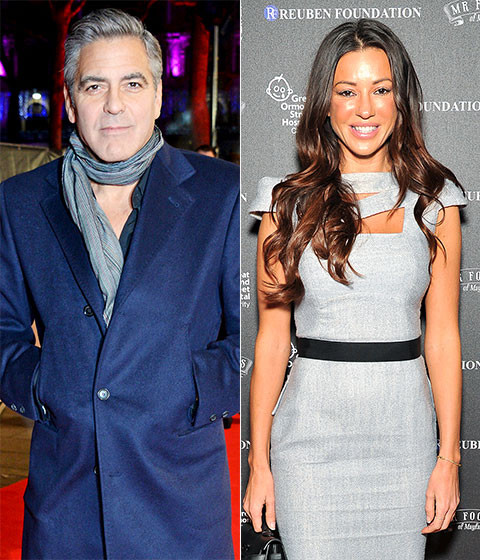 Goerge Clooney và Monika Jakisic