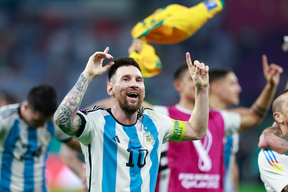 Và Messi đã hoàn thành sứ mệnh giúp Argentina vượt qua Australia để vào tứ kết (Ảnh: Hải An/Vietnam+)