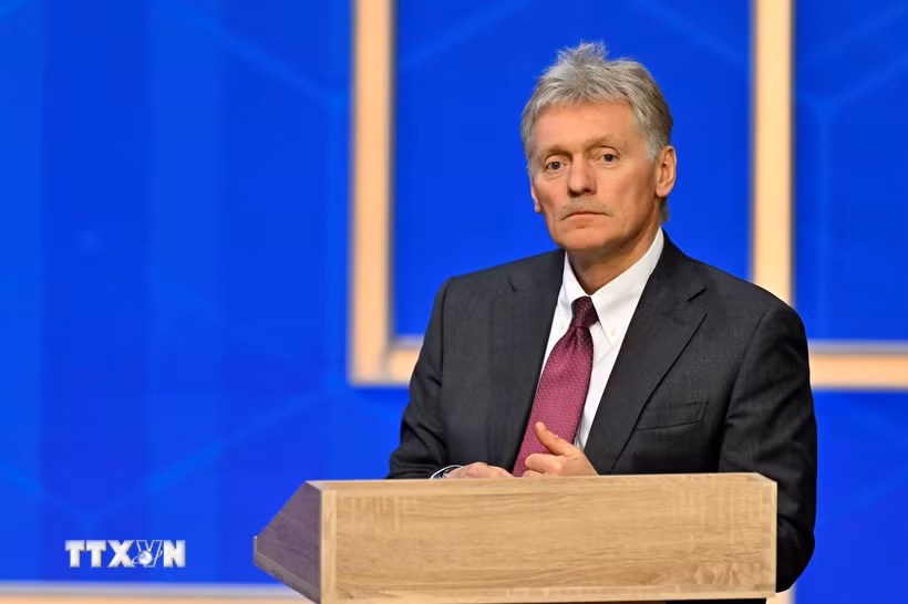 Người phát ngôn Điện Kremlin Dmitry Peskov. (Ảnh: AA/TTXVN phát)