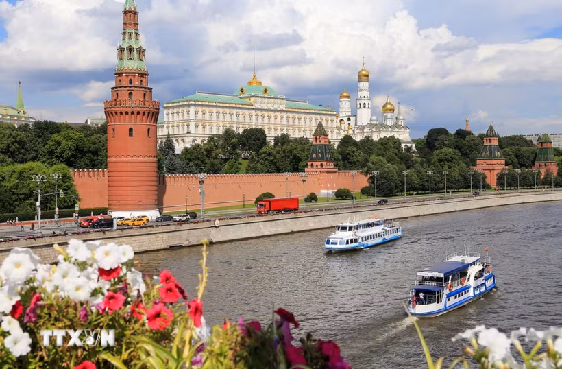 Quần thể Điện Kremlin. (Ảnh minh họa: Văn Hiếu/TTXVN)