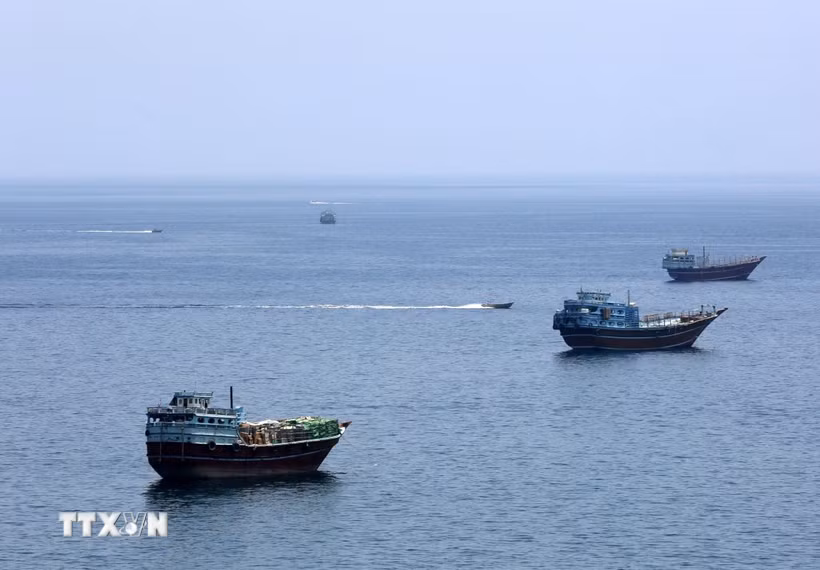 Eo biển Hormuz. (Ảnh: THX/TTXVN)
