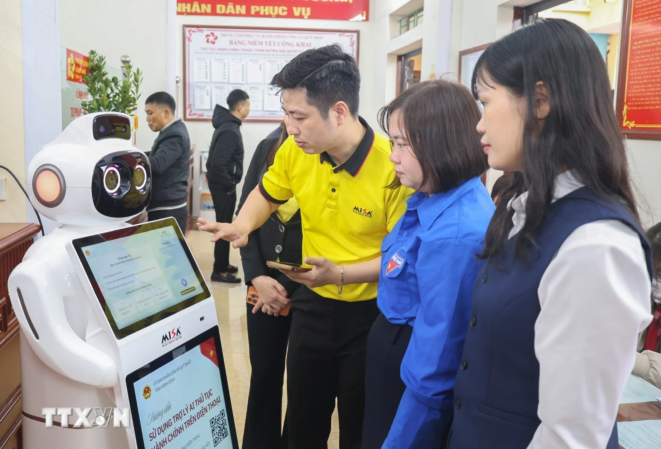 Ninh Bình ứng dụng AI hỗ trợ giải quyết dịch vụ hành chính công
