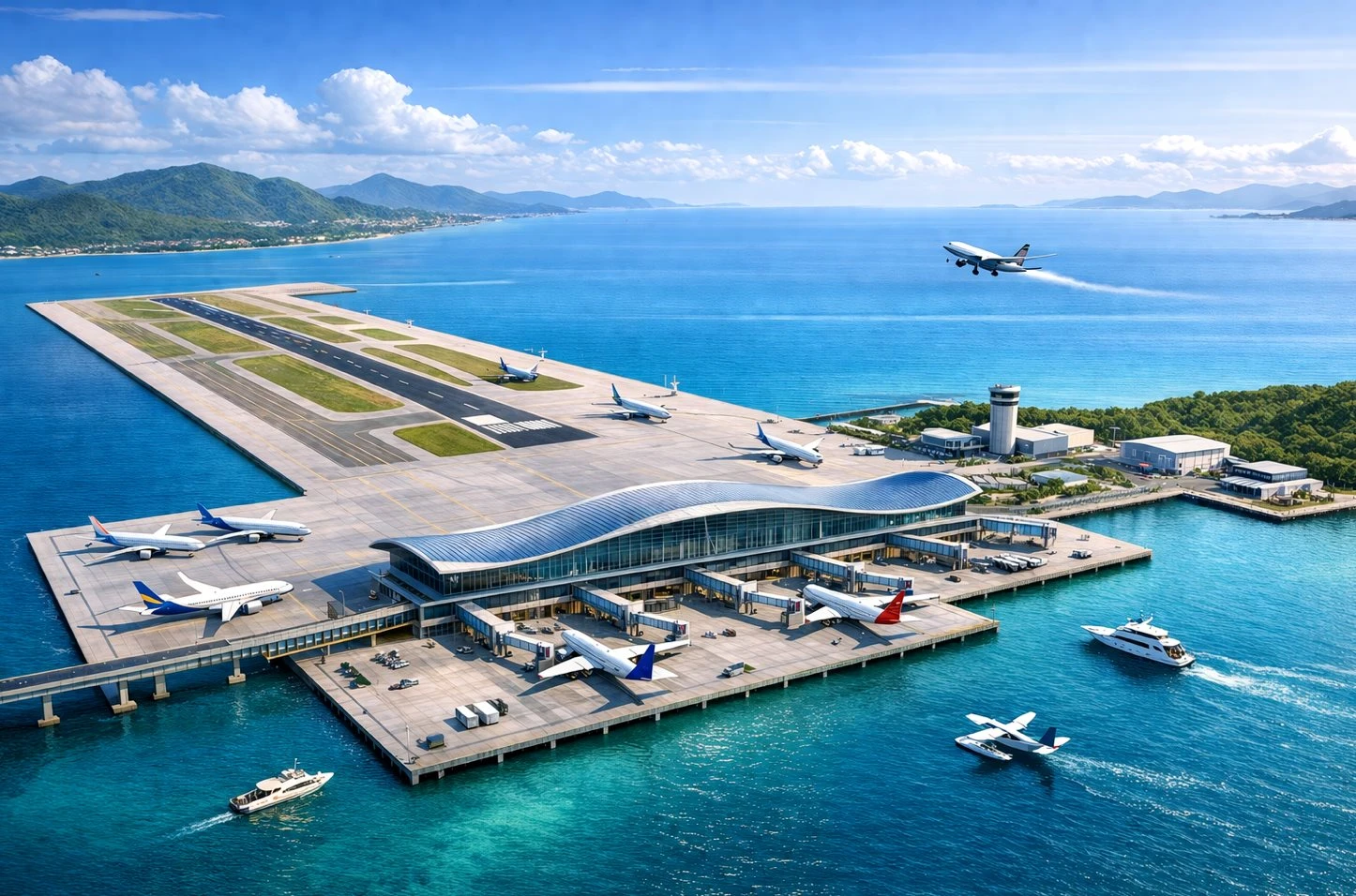 Đề xuất xây dựng sân bay trên mặt nước đầu tiên tại Khánh Hòa