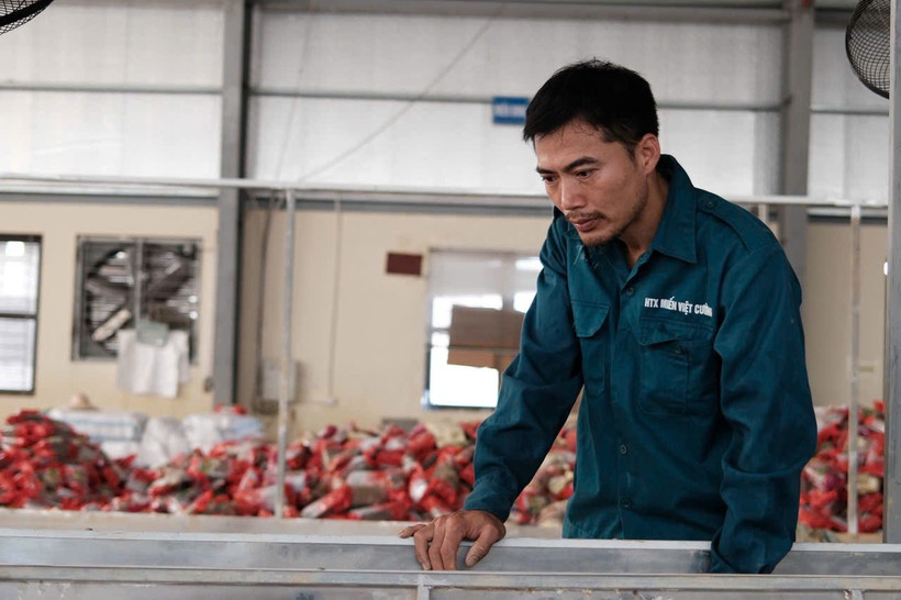 Anh Nguyễn Văn Ba, Giám đốc Hợp tác xã Việt Cường vẫn còn bần thần về những gì đang xảy ra. (Ảnh: Vietnam+)