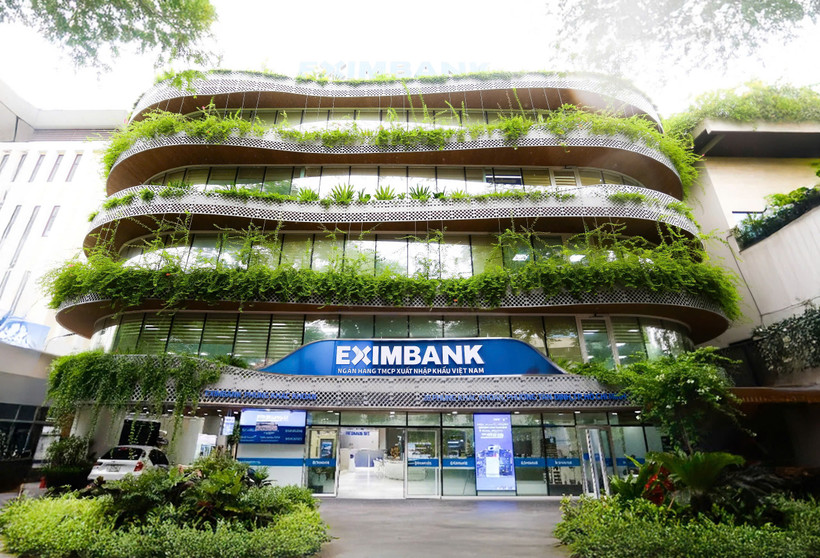 Eximbank báo lãi 1.500 tỷ đồng, ưu tiên dự phòng rủi ro trong giai đoạn chuyển đổi. (Ảnh: Vietnam+)