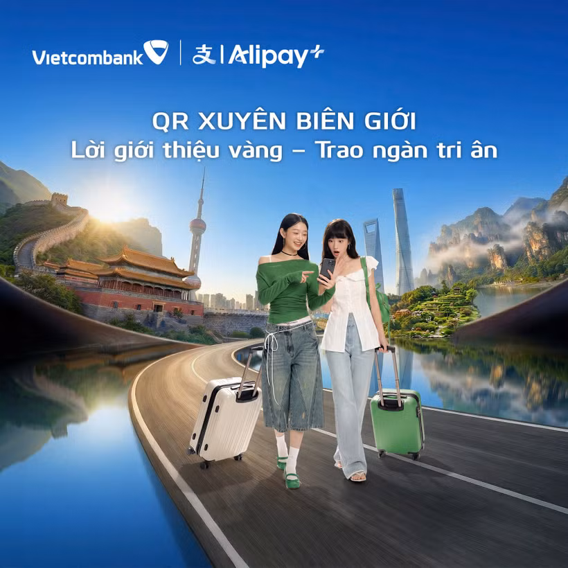 Khách hàng có thể thanh toán tại hơn 50 quốc gia trên VCB Digibank. (Ảnh: Vietnam+)