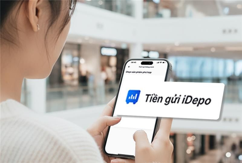 iDepo là giải pháp tích lũy thông minh, mang lại lãi suất lên đến 6,2%/năm và bảo toàn phần lãi đã tích lũy khi cần vốn trước hạn. (Ảnh: Vietnam+)