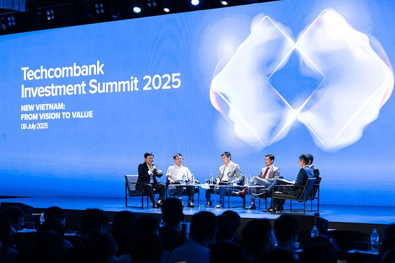 Techcombank tổ chức thành công Hội nghị Techcombank Investment Summit 2025. (Ảnh: Vietnam+)