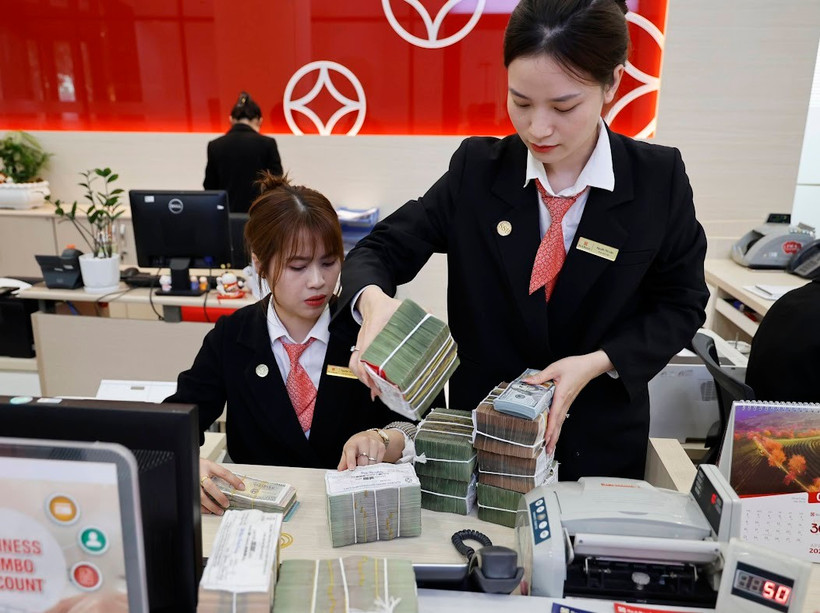 Hệ thống tài chính vào cuộc cho mục tiêu tăng trưởng bền vững. (Ảnh: Vietnam+)