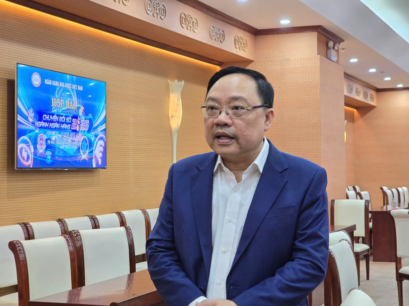 Ông Phạm Anh Tuấn – Vụ trưởng Vụ Thanh toán Ngân hàng Nhà nước. (Ảnh: Vietnam+)