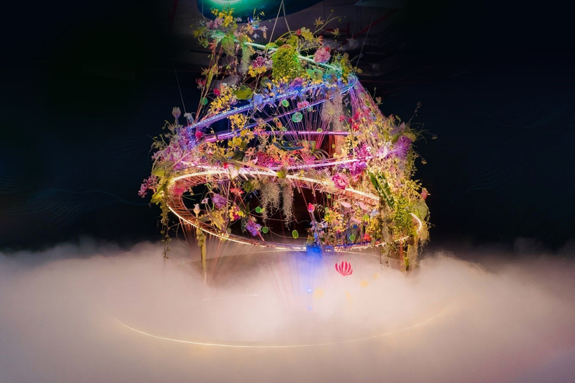 The Quintessence of Bloom – Tinh Tuyển Phương Hoa là triển lãm dành riêng cho khách hàng VPBank. (Ảnh: Vietnam+)