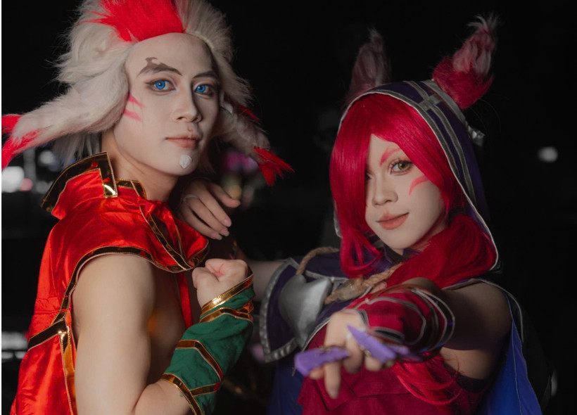Cosplay là 1 trong những hoạt động chính tại khu vực Expo. (Ảnh: Vietnam+)