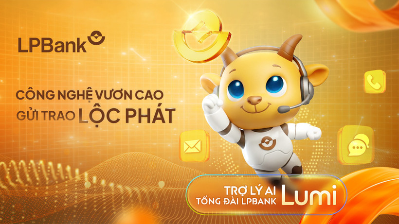 LPBank ứng dụng AI vào trung tâm dịch vụ khách hàng, trải nghiệm thế hệ số. (Ảnh: Vietnam+)