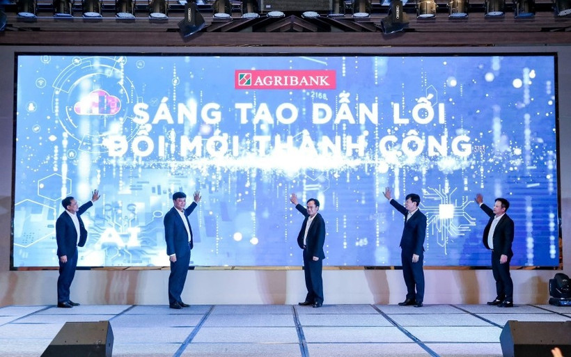 Agribank phát động chương trình hành động đột phá phát triển khoa học, công nghệ đổi mới sáng tạo và chuyển đổi số. (Ảnh: Vietnam+)