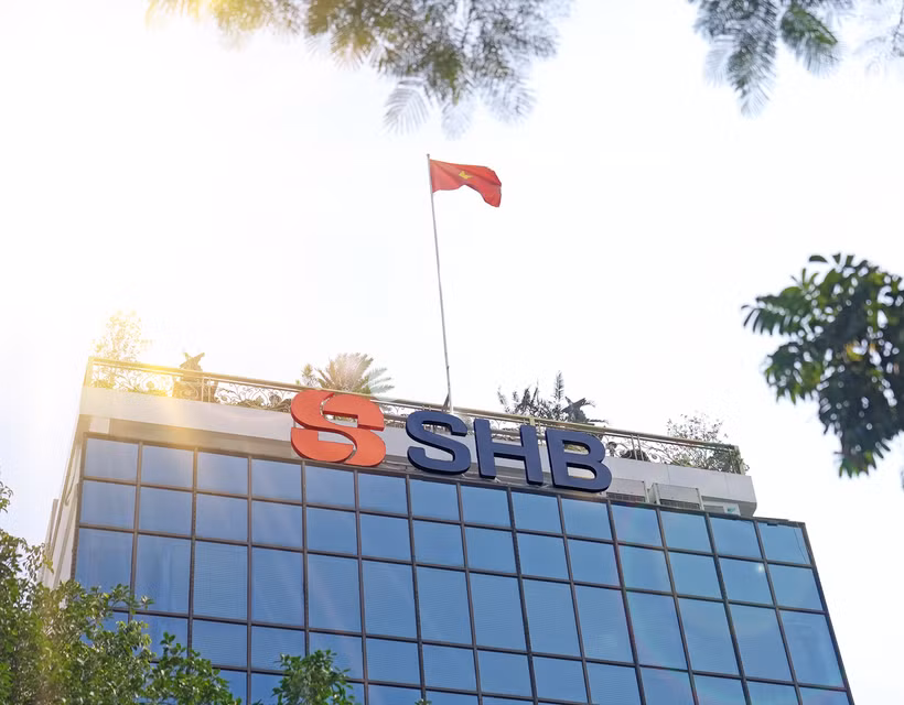 Thương hiệu mới của SHB. (Ảnh: Vietnam+)