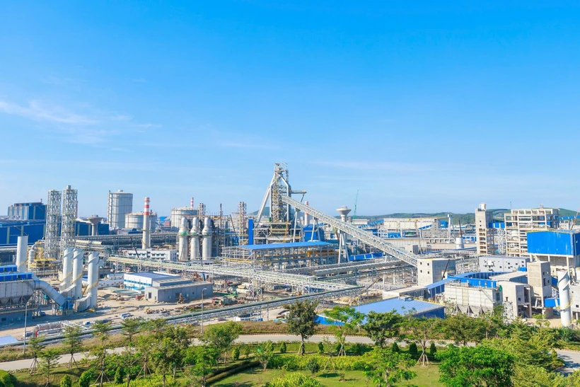 Hòa Phát thăng hạng trong tốp 100 công ty lớn nhất khu vực Đông Nam Á. (Ảnh: Vietnam+)