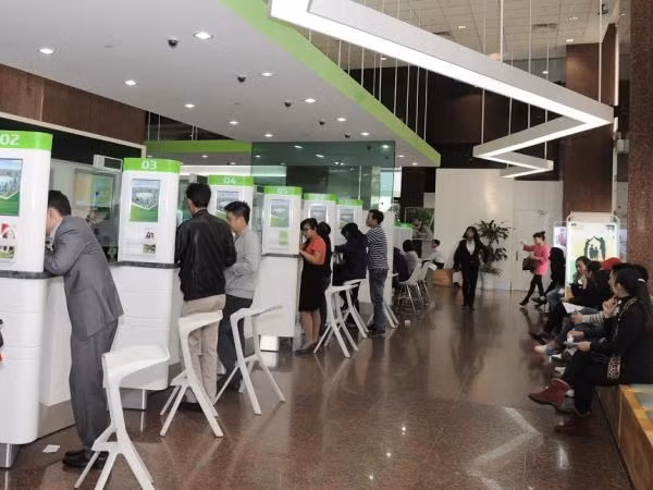 Lợi nhuận trước thuế Vietcombank đạt gần 21.894 tỷ đồng, cao nhất toàn ngành. (Ảnh: Vietnam+)