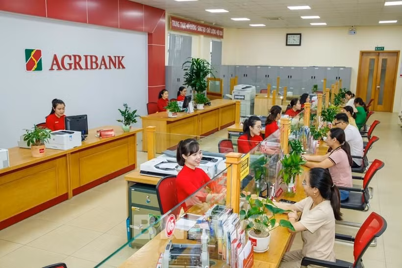 Agribank được Moody’s Ratings nâng xếp hạng từ “Ổn định” lên “Tích cực”. (Ảnh: Vietnam+)