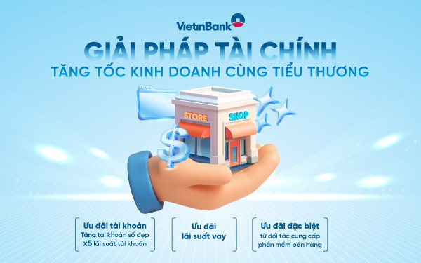 VietinBank đồng hành cùng Chiến dịch 60 ngày cao điểm hỗ trợ hộ kinh doanh thuế. (Ảnh: Vietnam+)