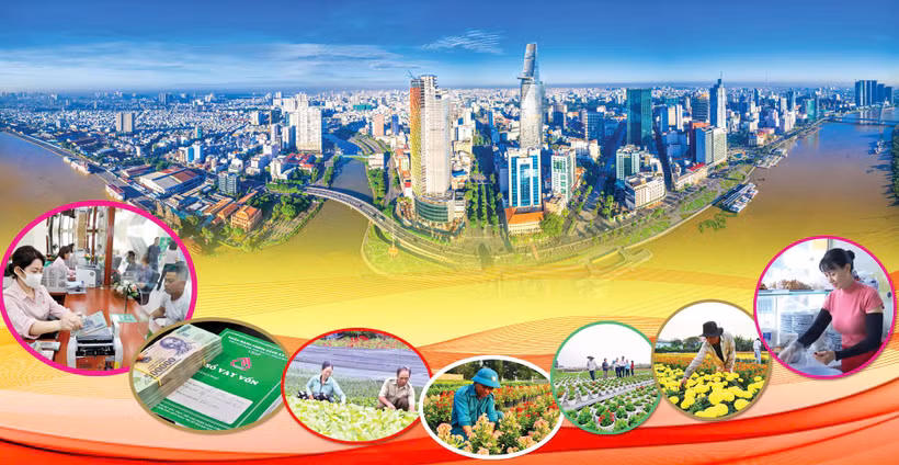 Hơn 20 năm qua đã có hơn 01 triệu lượt hộ nghèo và các đối tượng chính sách khác ở Thành phố Hồ Chí Minh được vay vốn chính sách. (Ảnh: Vietnam+)