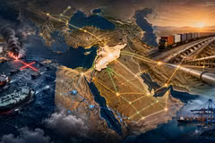 Syria trước cơ hội trở thành hành lang chiến lược thay thế eo biển Hormuz 