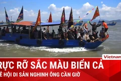 Sắc màu biển cả trong Lễ hội di sản Nghinh Ông Cần Giờ 