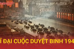 Lễ duyệt binh hoành tráng đầu tiên của Hồng quân Liên Xô sau Thế chiến II