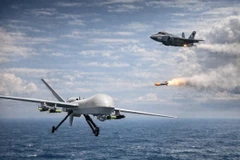 Mỹ bắn hạ UAV Iran áp sát tàu sân bay trên Biển Arab