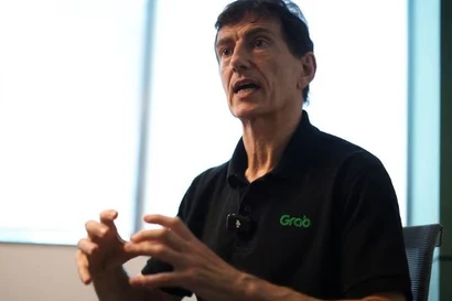 Chủ tịch kiêm Giám đốc Điều hành Grab, ông Alex Hungate. (Nguồn: Reuters)