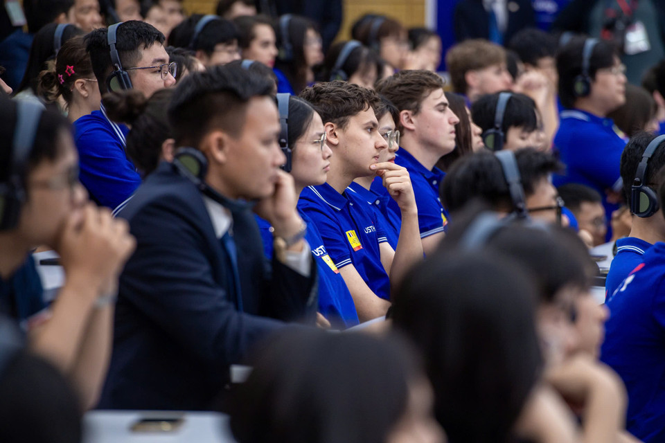 Đây là chuyến thăm Việt Nam đầu tiên của ông Macron trên cương vị Tổng thống Pháp, cũng là chuyến thăm cấp cao nhất giữa hai nước kể từ khi hai quốc gia thiết lập Đối tác chiến lược toàn diện vào tháng 10/2024. (Ảnh: PV/Vietnam+)