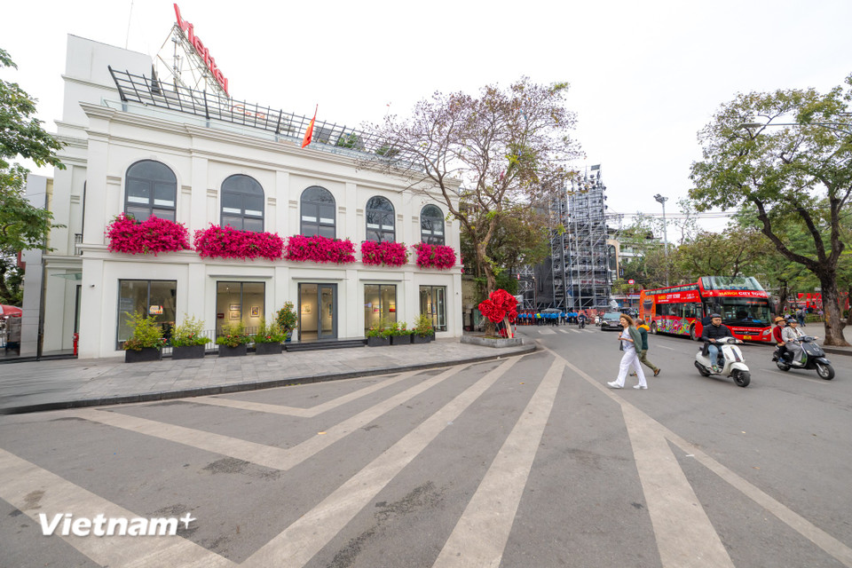 Trung tâm Thông tin văn hoá Hồ Gươm. (Ảnh: Minh Sơn/Vietnam+)