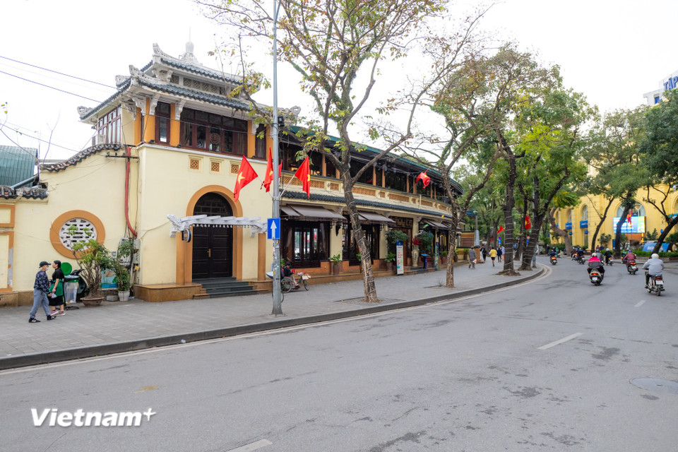 Khu vực toà nhà Thuỷ Tạ nằm trong khu vực Quảng trường. (Ảnh: Minh Sơn/Vietnam+)