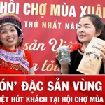 Người dân ‘săn’ đặc sản vùng miền tại Hội chợ Mùa Xuân 2026