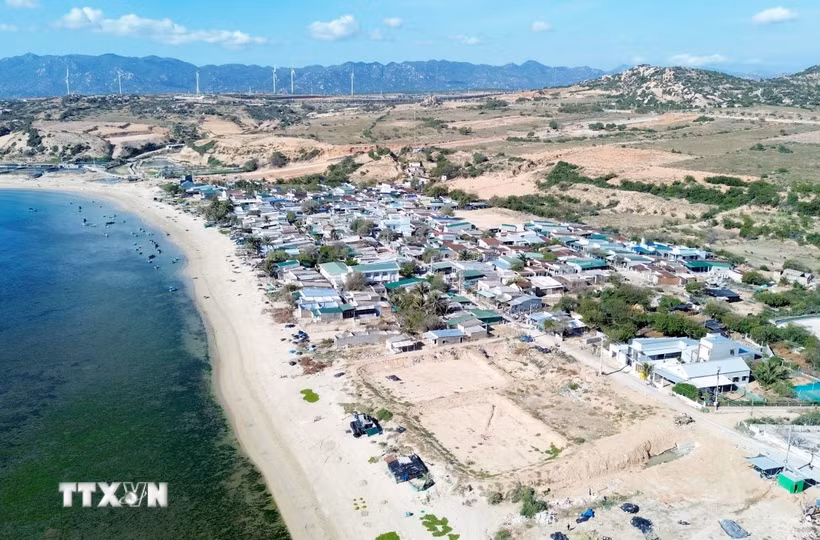 Dự án Nhà máy điện hạt nhân Ninh Thuận 1. (Ảnh: Nguyễn Thành/TTXVN)