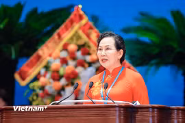 Bà Lê Thị Thủy tái đắc cử Chủ tịch Hội Liên hiệp Phụ nữ Việt Nam