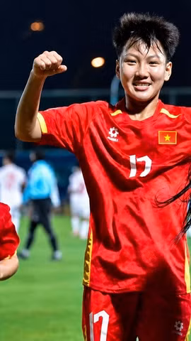 U17 nữ Việt Nam chỉ cách tấm vé World Cup đúng 1 chiến thắng. (Nguồn: AFC)